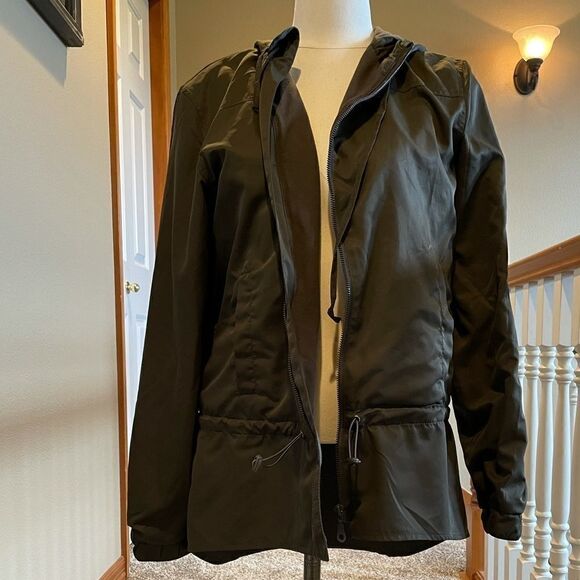 Lightweight green utility jacket Central Park Active Size medium - Picture 1 of 9